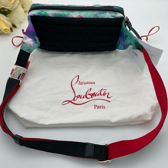 Unisex, Christian, Louboutin, loubideal adjustable belt bag made in Italy - Picture 3 of 10